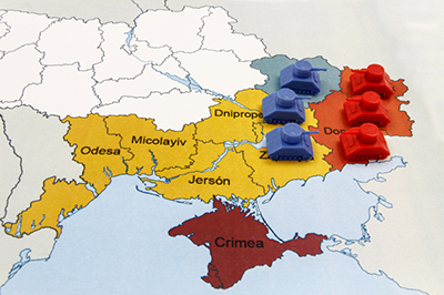 Mapa da Crimeia